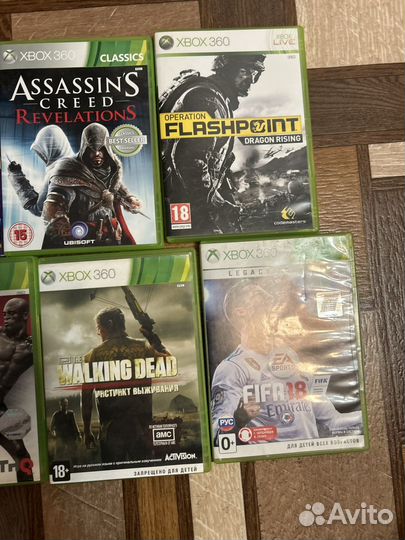 Диски на xbox 360