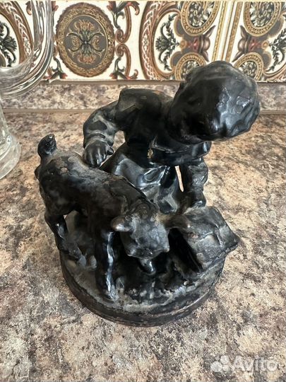 Статуэтка металлическая СССР