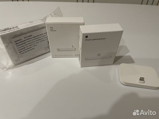 iPhone lightning dock. Подставка док-станция