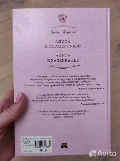 Льюис Кэррол Алиса в Стране Чудес и в Зазеркалье