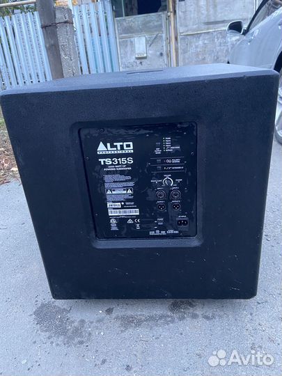 Активный сабвуфер Alto TS315S