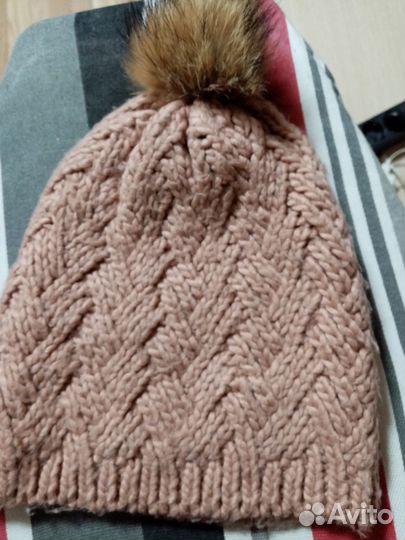 Шапка плюс шарф(палантин) Утепляемся