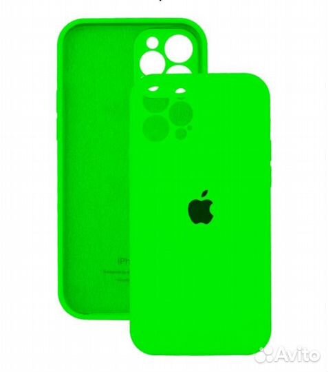 Silicone Case с защитой камеры iPhone 12/12Pro