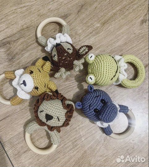 Погремушки крючком