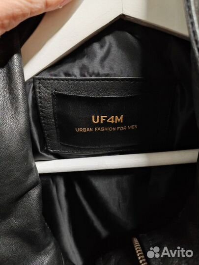 Кожаная куртка мужская UF4M размер 54