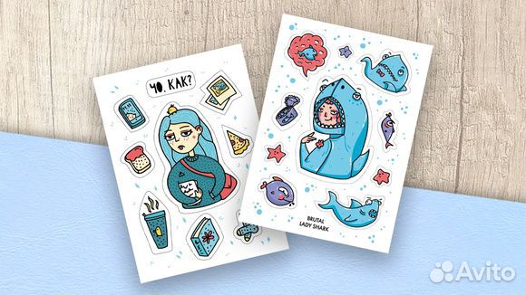 Изготовление наклеек