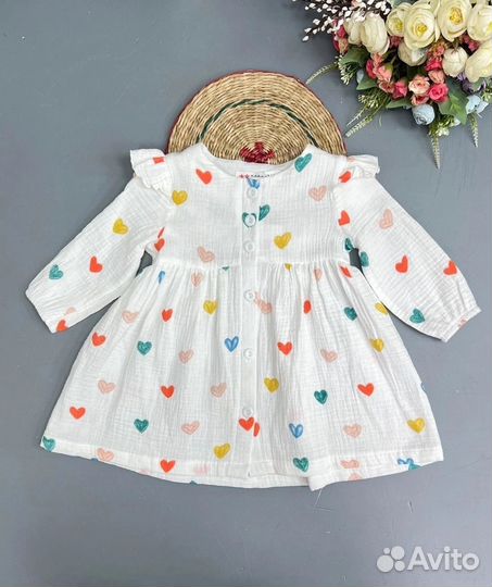 Платье муслиновое