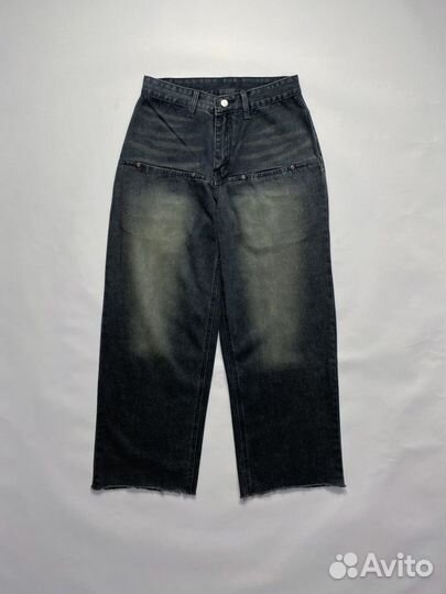 Y2k washed джинсы