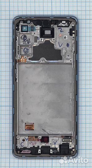 Модуль - для Samsung Galaxy A72 SM-A725F синий