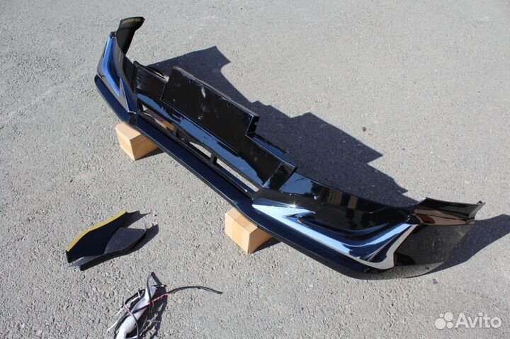 Prado 120 тюнинг передняя Губа Modellista H4NV8