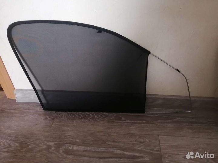 Каркасные шторки на largus