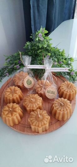 Свечи восковые из пчелиного воска