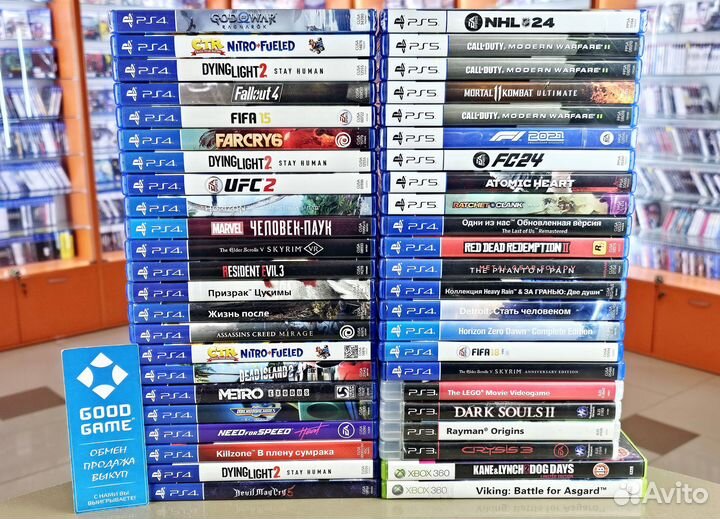 Игры PS3 PS4 PS5 Xbox 360 06.06.2024 Продажа Обмен