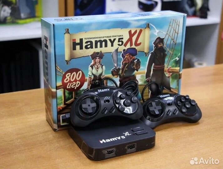 Приставка Hamy 5XL AV+hdmi (2в1 8+16 Bit) +800 игр
