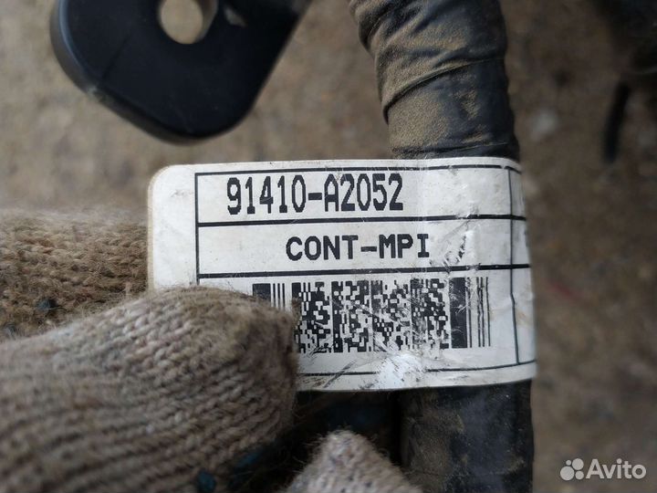 Подкапотная проводка kia ceed jd 1.6 MT