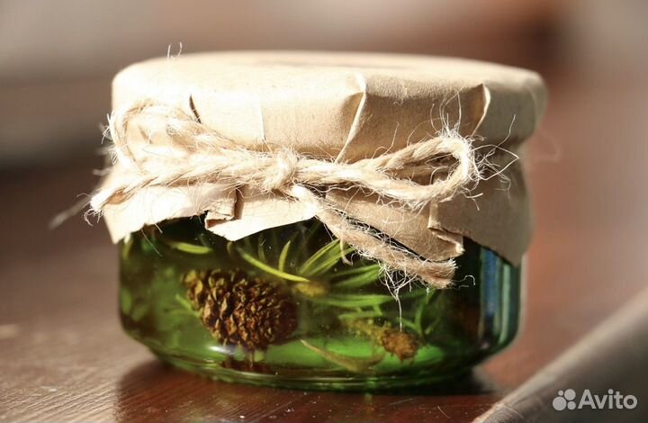 Банка стеклянная с винтовой крышкой