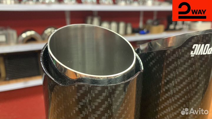 Насадка на глушитель Akrapovic style 57/89