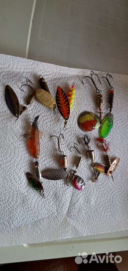 Воблеры и блёсны (31шт)