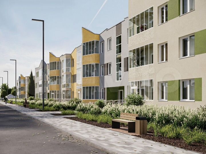 2-к. квартира, 65,6 м², 3/3 эт.