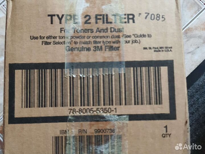 Фильт для тонера пылесоса 3М