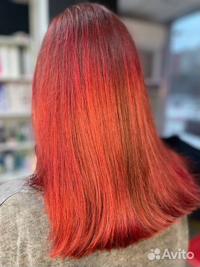 Окрашивание волос