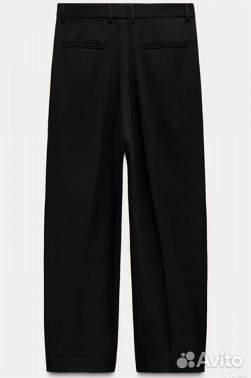 Брюки чёрные Zara, классика 2025