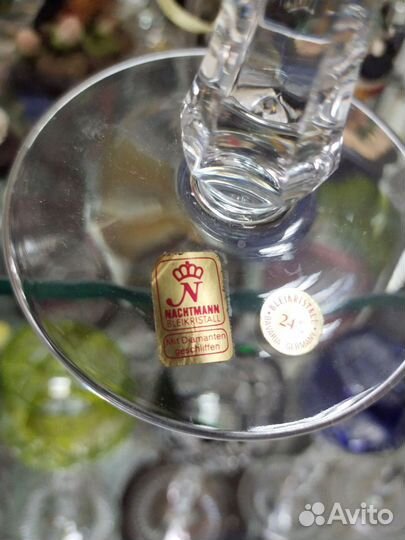 Хрустальные цветные бокалы Nachtmann