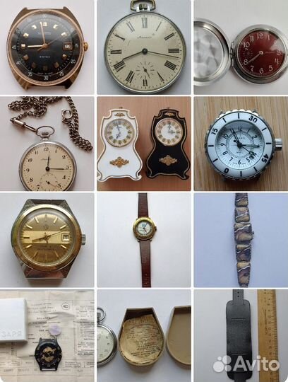 Часы СССР, победа, ракета, слава, восток, полет