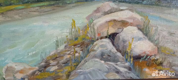 Картина маслом на холсте пейзаж