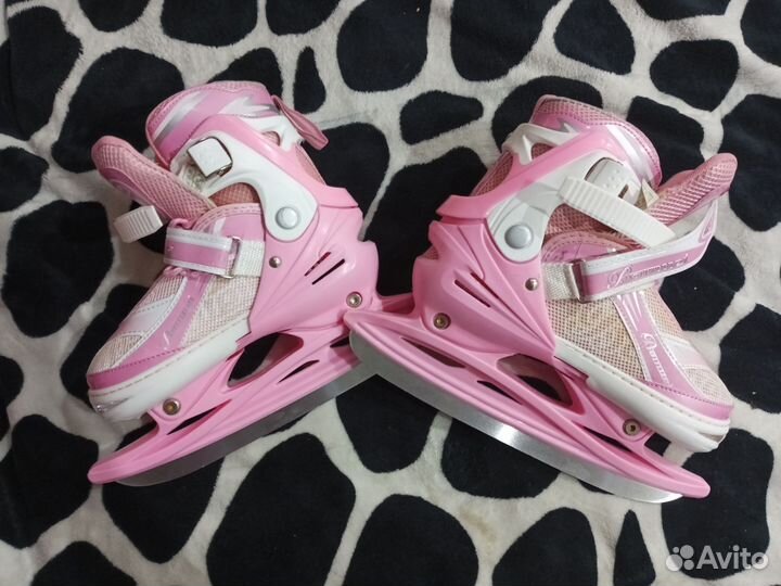 Коньки детские раздвижные 35-38