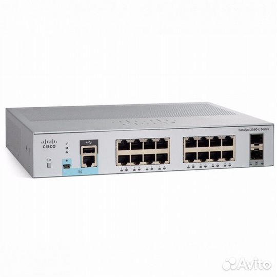 Коммутатор Cisco Catalyst 2960L 16TS-LL 122299