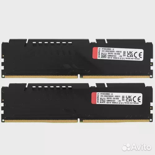 32Gb 5600 Kingston fury beast (KF556C40BBK2-32)