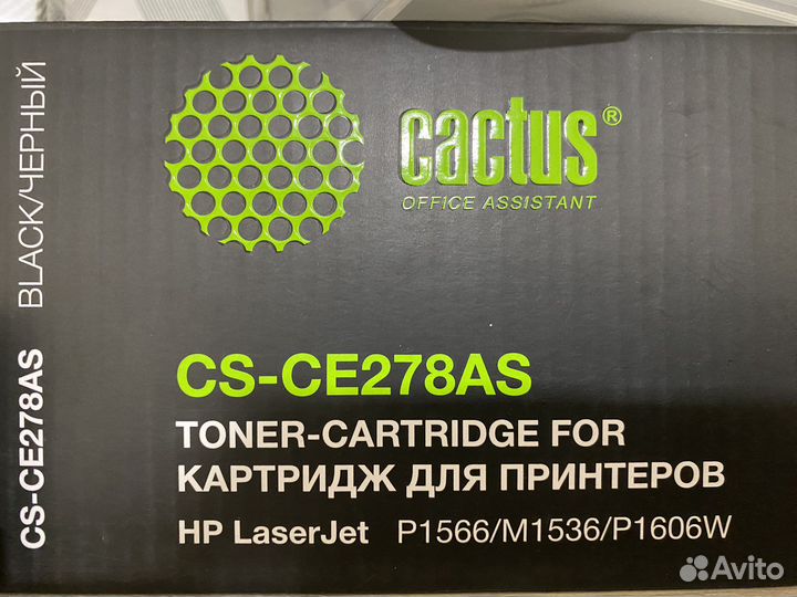 Картридж ce278 78a