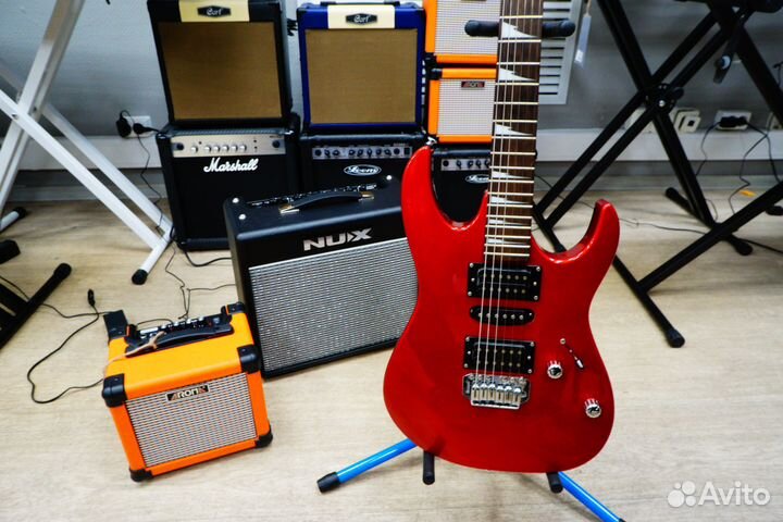Электрогитара (с комбоусилителем)