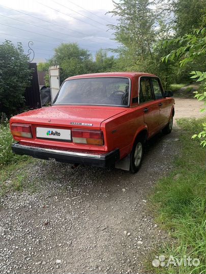 ВАЗ 2107 1.5 МТ, 1989, 150 000 км