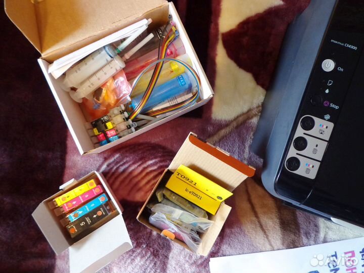 Цветной принтер epson Stylus CX4300