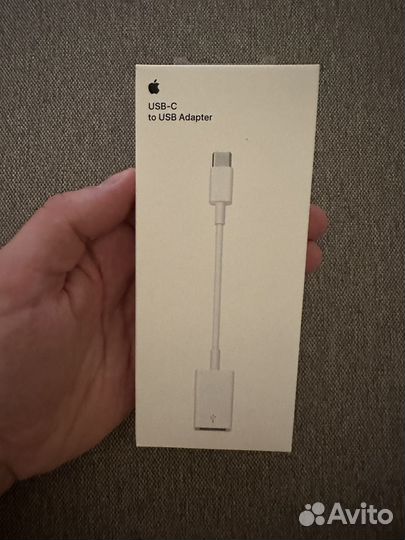 Переходник/адаптер Apple USB - USB Type-C, 0.1 м