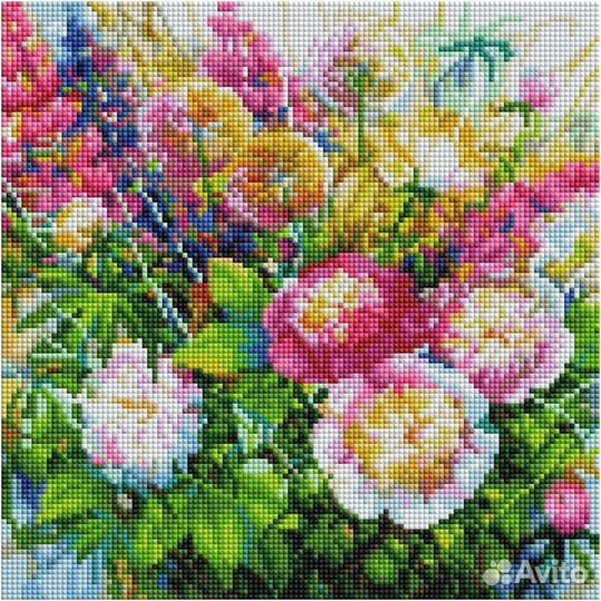 Мозаика алмазная на раме Июньский полонез, 526-ST