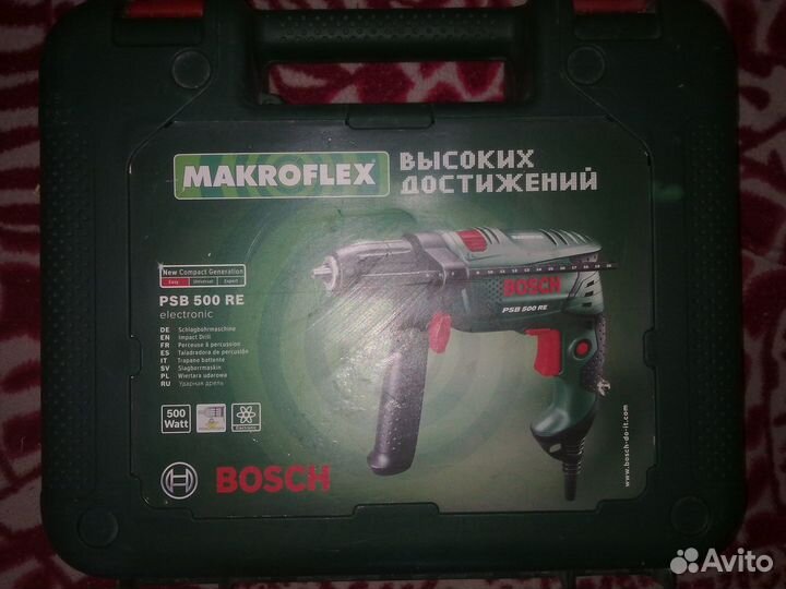 Дрель ударная Bosch PSB 500 RE