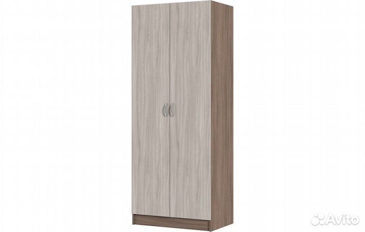 Шк 555 Бася лдсп шкаф полки шимо темный/шимо светл