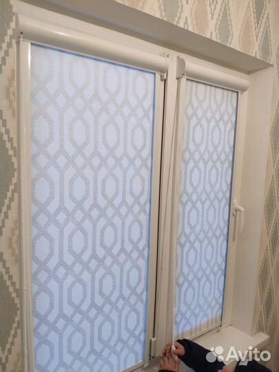 Жалюзи и рулонные шторы на окна кв. метр от