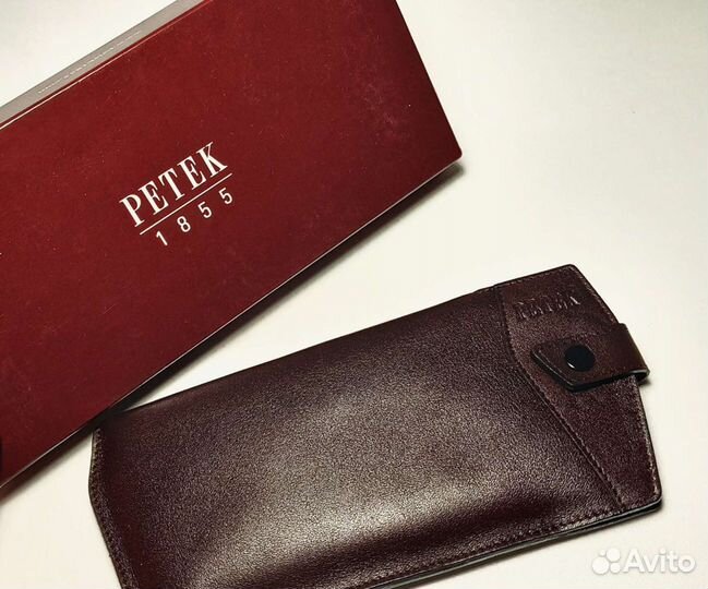 Новый очечник Petek, кожа