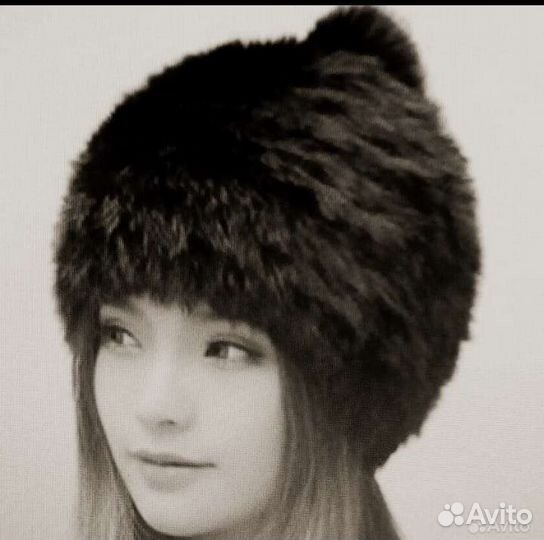 Шапка натуральный мех