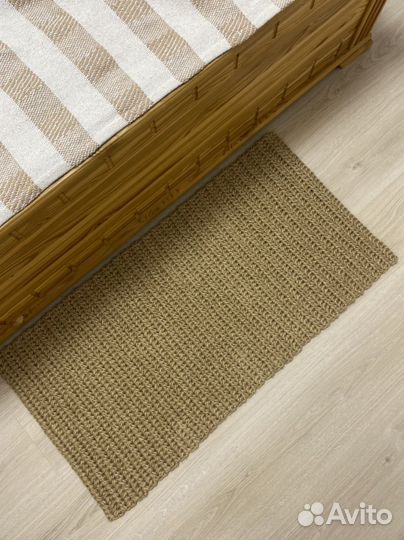 Джутовый коврик узором «брюгге»