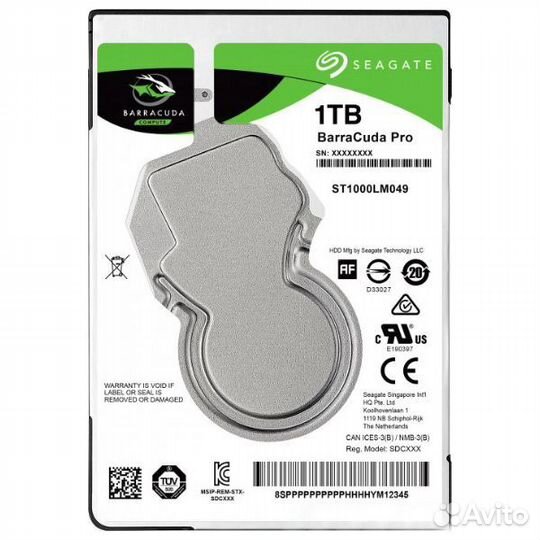 Жёсткий диск Seagate Barracuda 
