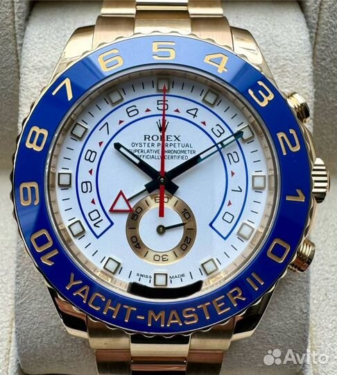 Швейцарские часы Rolex Yacht-Master II 44mm Yellow