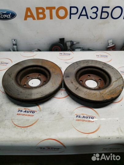 Диск тормозной передний Ford Mondeo 4 2.0 дизель