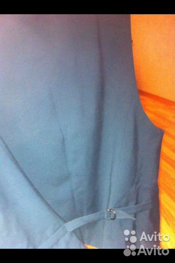 Пиджак и жилет Синар в отличном состоянии(темно-си