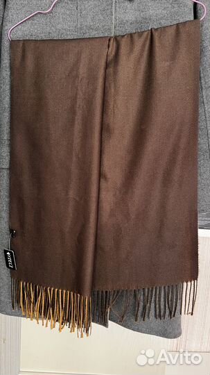 Новый кашемировый большой женский шарф