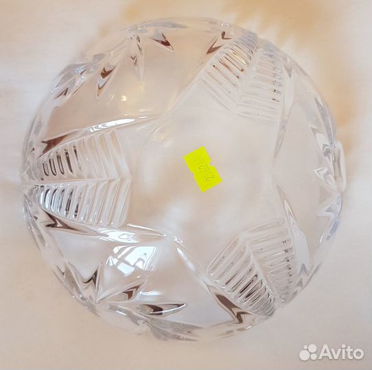 Салатник Bohemia Crystalite Taurus (Чехия) новый